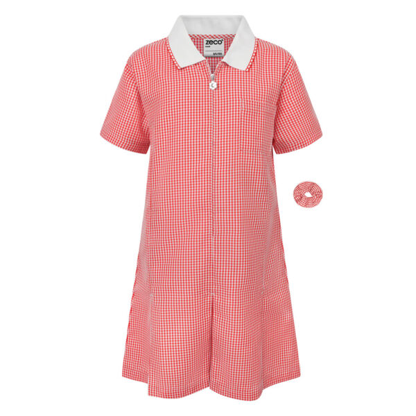 Zeco Summer Dress - Red Thumbnail